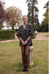 NIDODILEDA Juliette Blazer Dress Μα΄υρο Μπλέιζερ Φόρεμα LIMITED